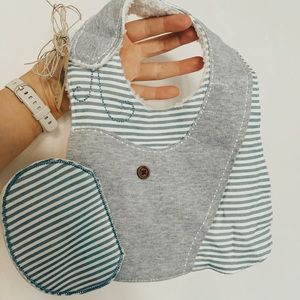 Mudpie Elephant Baby Bib